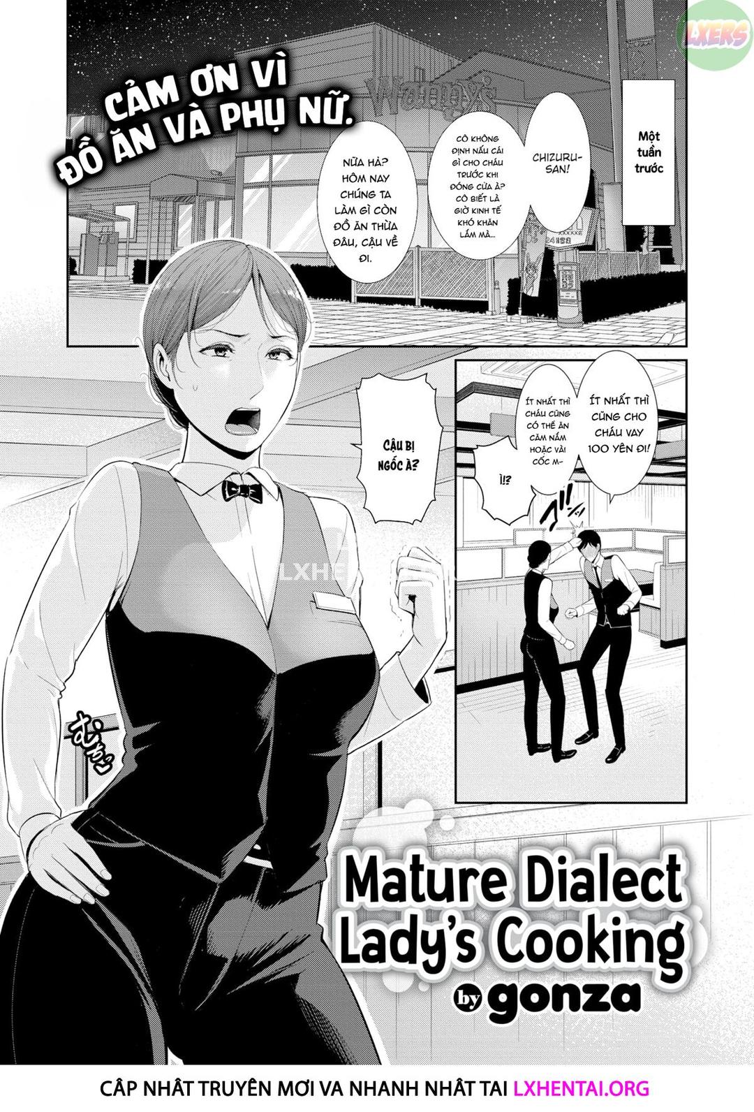 đồ ăn của phụ nữ trưởng thành chapter 0 1