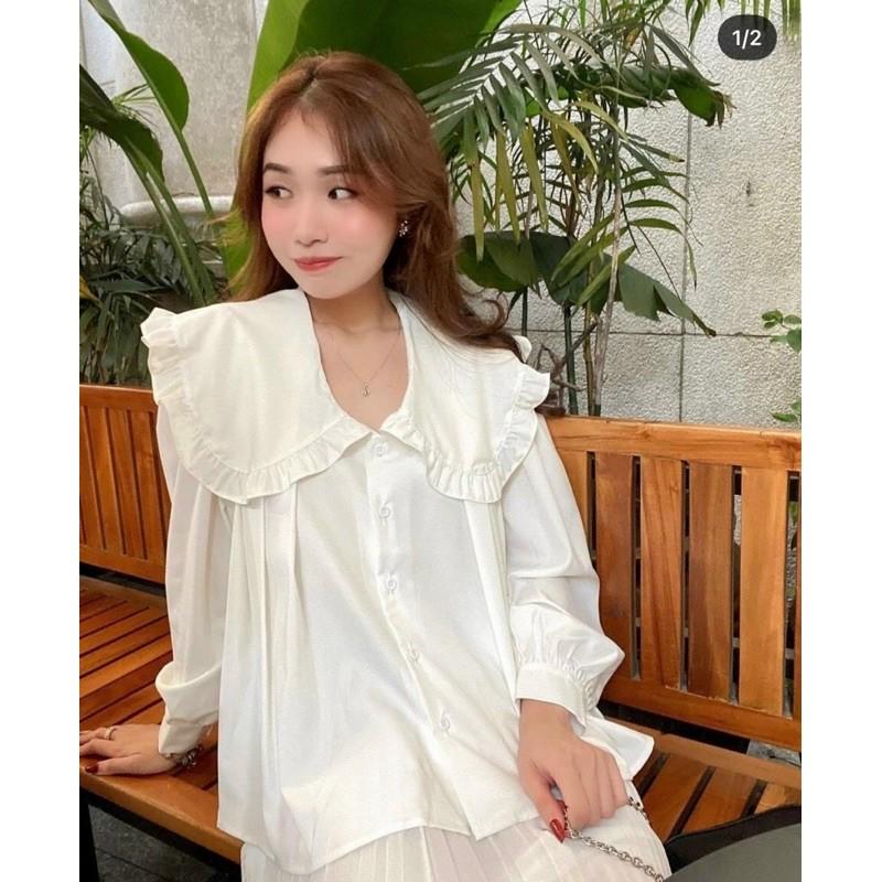 Sơ Mi Cổ Bèo Xinh Xắn