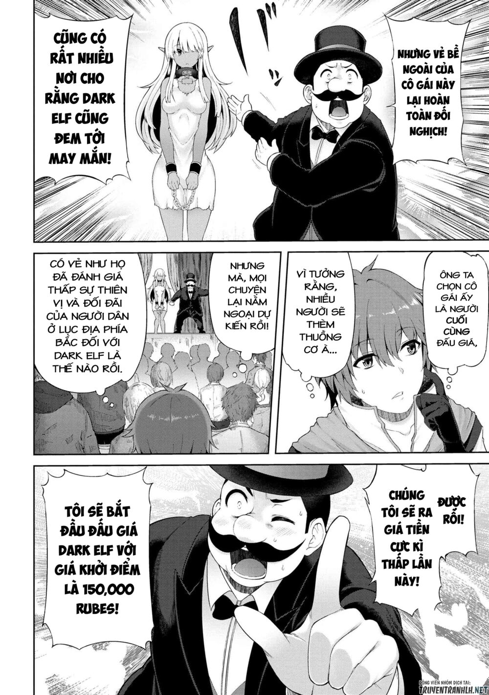 ngôi nhà của tôi đã bị đốt cháy, thế thì tại sao tôi không dùng hết số tiền còn lại để mua nô lệ dark elf? chapter 1 22