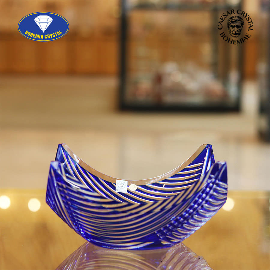 Bát pha lê cao cấp Bohemia Bowl Linum 28cm