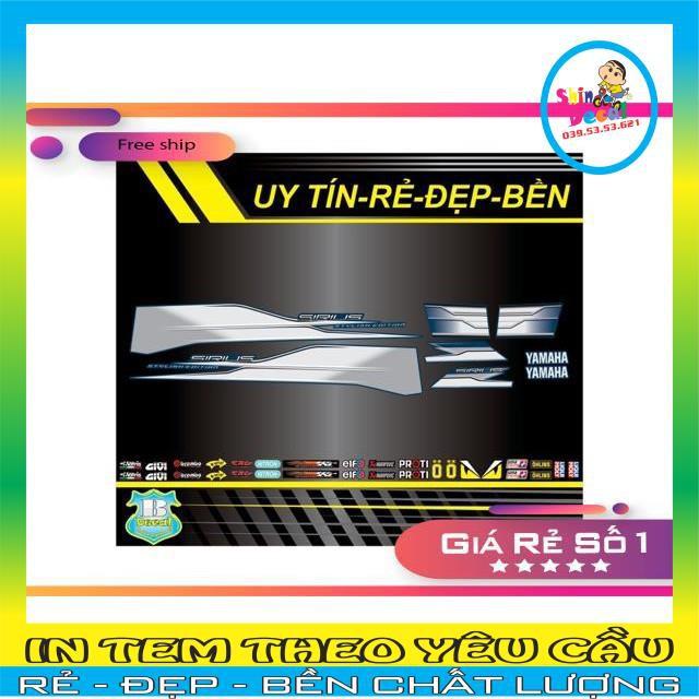 Tem rời Sirius xăng cơ V15