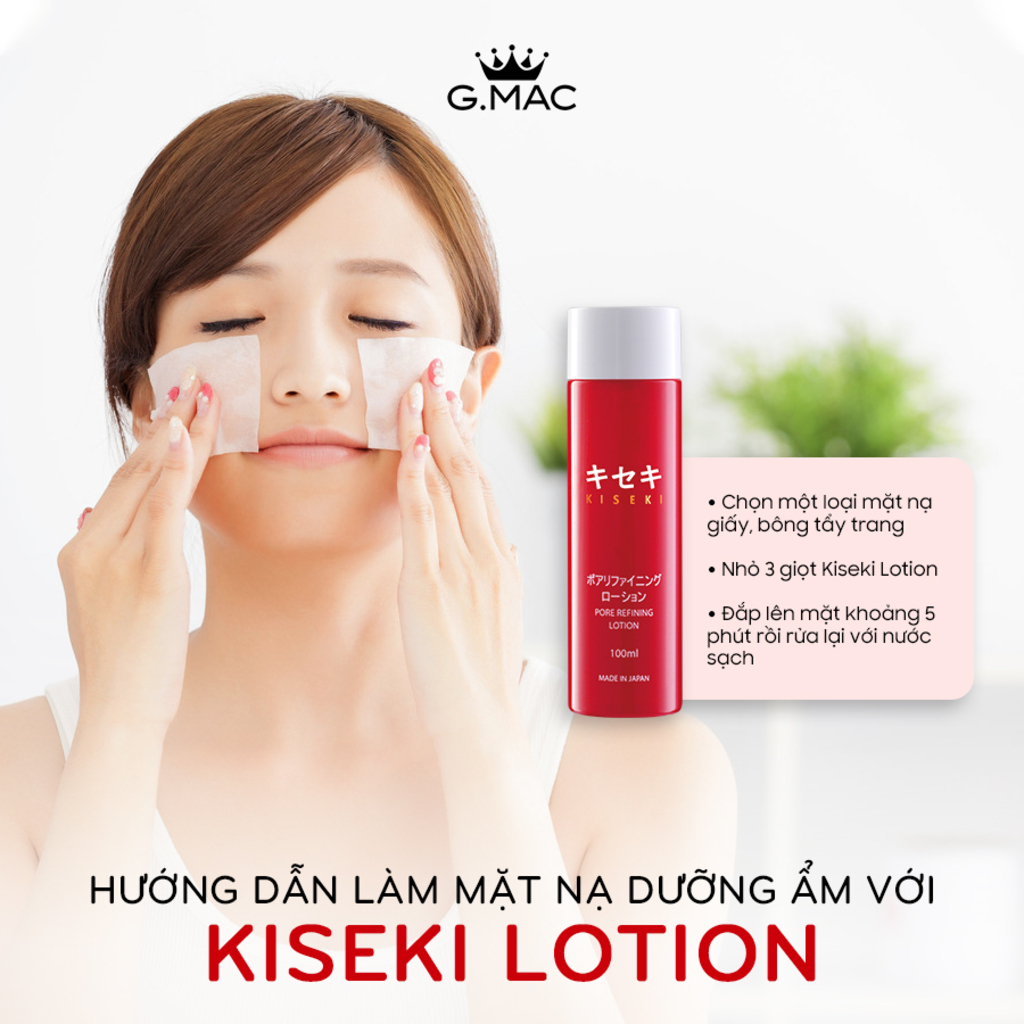 Nước Hoa Hồng Kiseki Pore Refining Lotion (100ml)