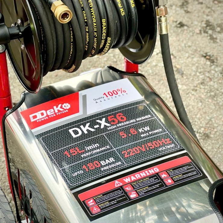 MÁY XỊT RỬA ÁP LỰC CAO 5600W DK-X56 DEKO - HÀNG CHÍNH HÃNG