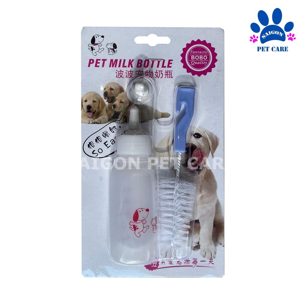Bộ bình sữa Bobo Pet Milk Bottle dành cho chó mèo, thú cưng