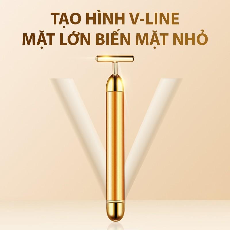 Máy mát xa mặt cầm tay mini Wikileaks WL-1503 làm thon gọn khuôn mặt, tạo V-line, massage mặt giảm bọng (Có Hộp) B08
