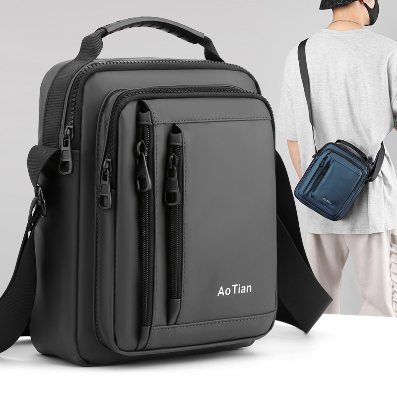 Túi đeo chéo nam DA BÒ THẬT phong cách mới  - BEE GEE DCN9304