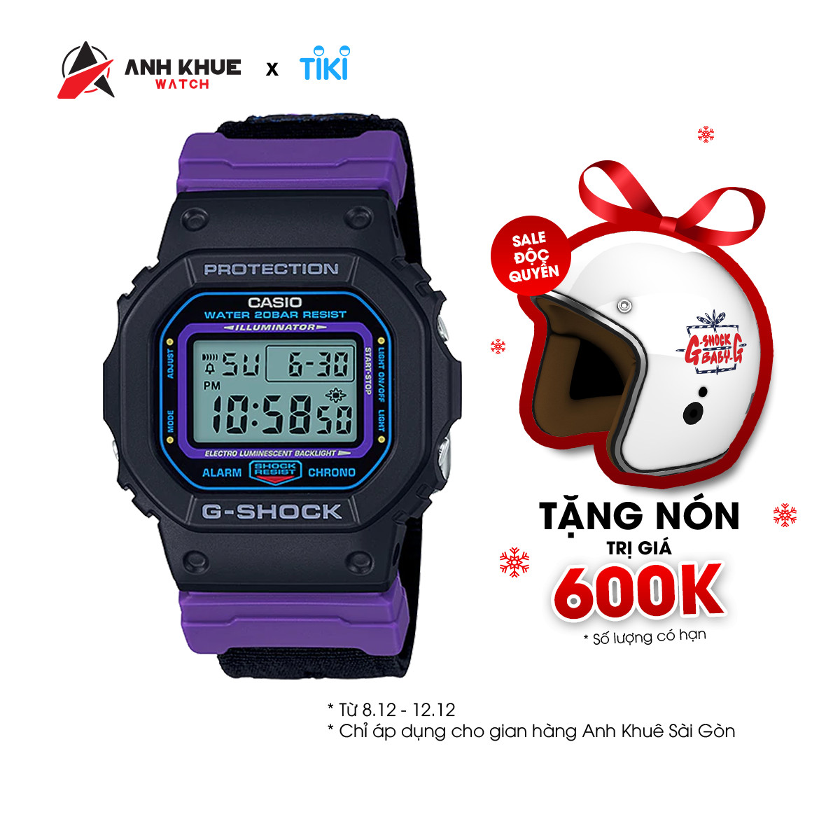 Đồng hồ Casio Nam G SHOCK DW-5600THS-1DR