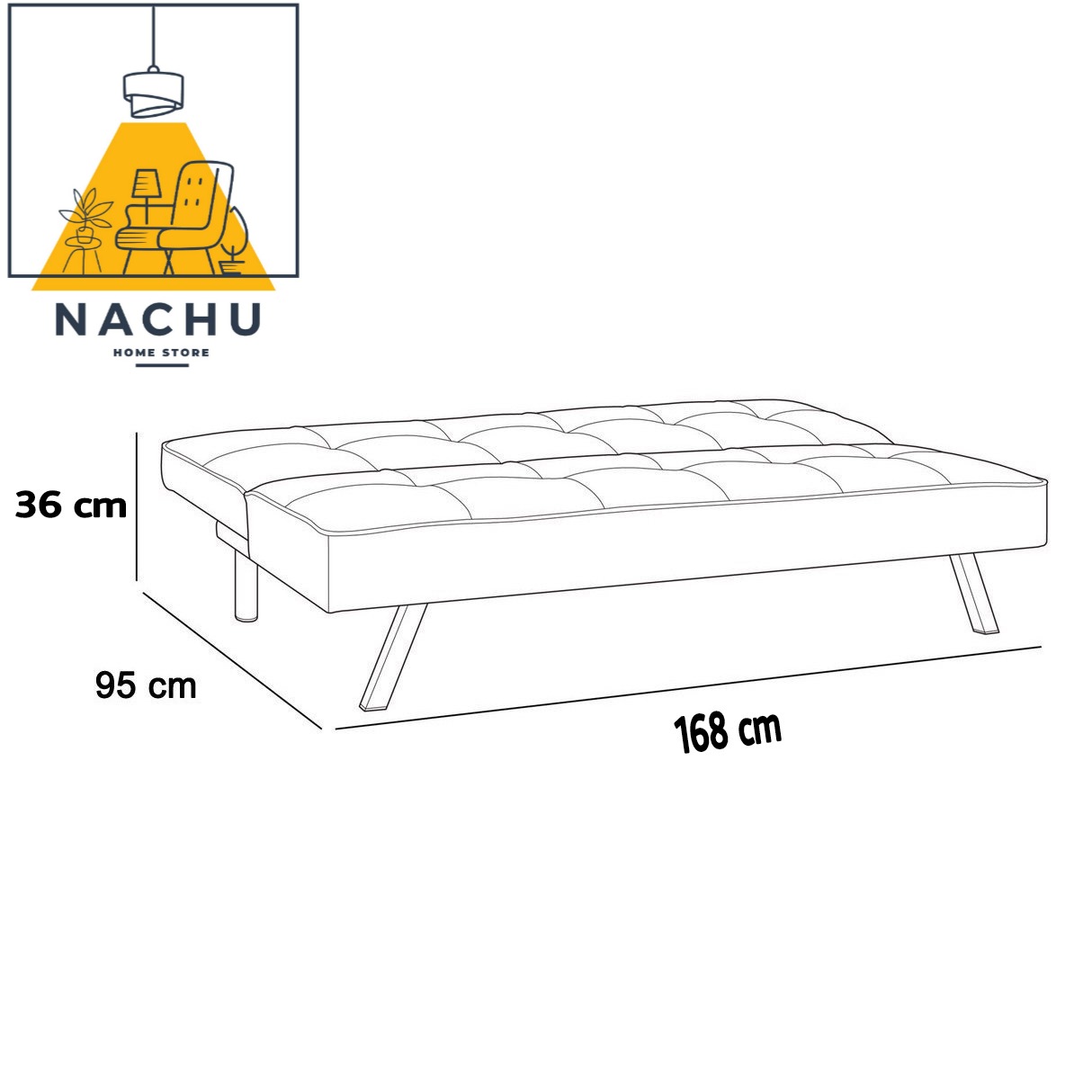 [FREESHIP] Bộ Ghế Sofa Bed, Sofa Giường 1m7 Đa Năng, Thông Minh 2in1 Cao Cấp Nachu Home