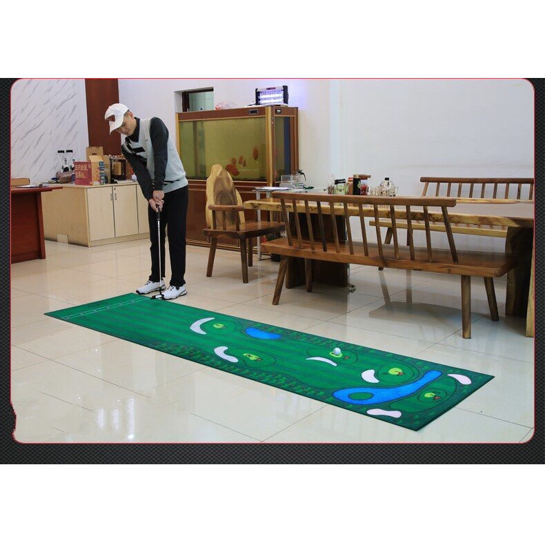 Thảm tập putting golf 300x80cm