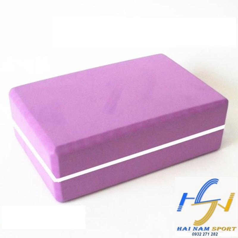 Gạch tập Yoga chất liệu xốp PVA màu Tím