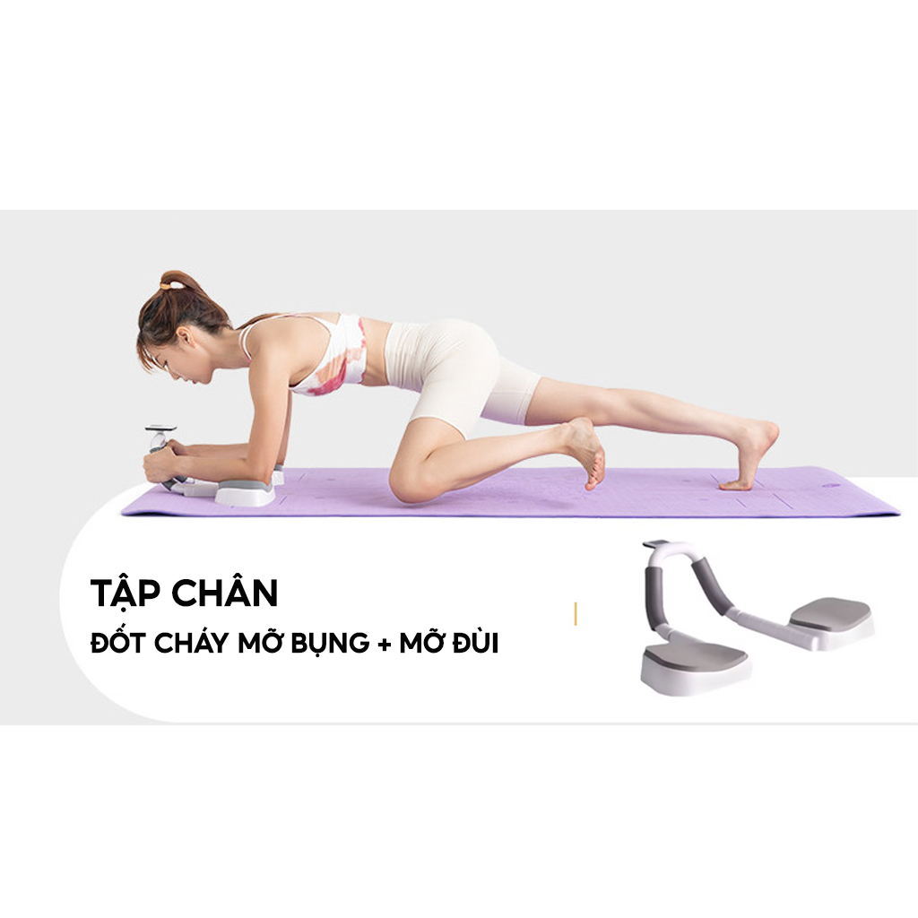 Dụng cụ plank - Dụng cụ tập plank cơ bụng Máy tập cơ bụng nâng cao công thái học hỗ trợ giảm mỡ bụng trainer gym tại nhà - Hàng chính hãng dododios