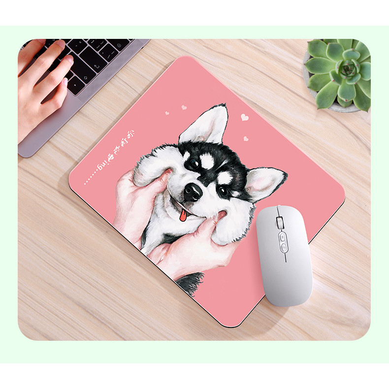 Miếng lót chuột, bàn di chuột, mouse pad nhỏ dùng trong văn phòng, cừa hàng kích thước 26x21 nhiều mẫu dễ thương 2020