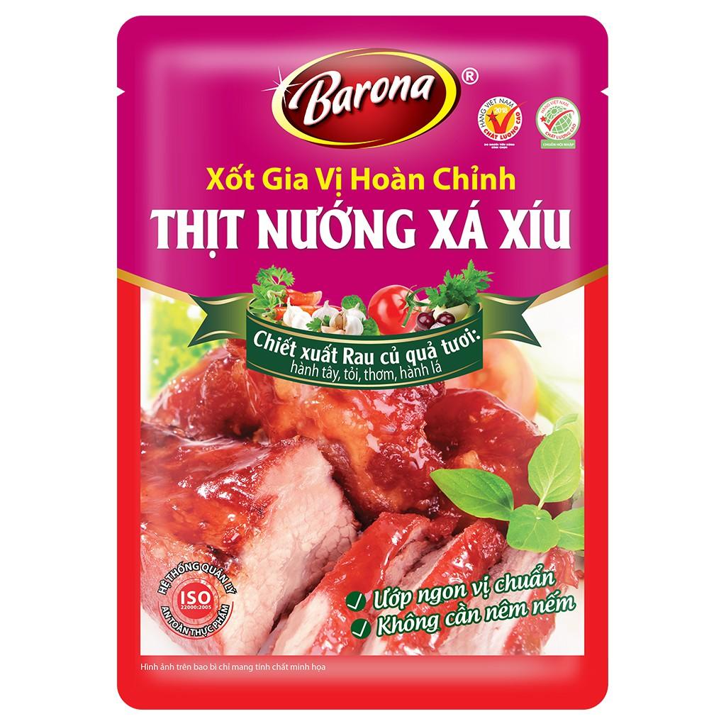 Xốt Gia Vị Hoàn Chỉnh BARONA - Thịt Nướng Xá Xíu 80g