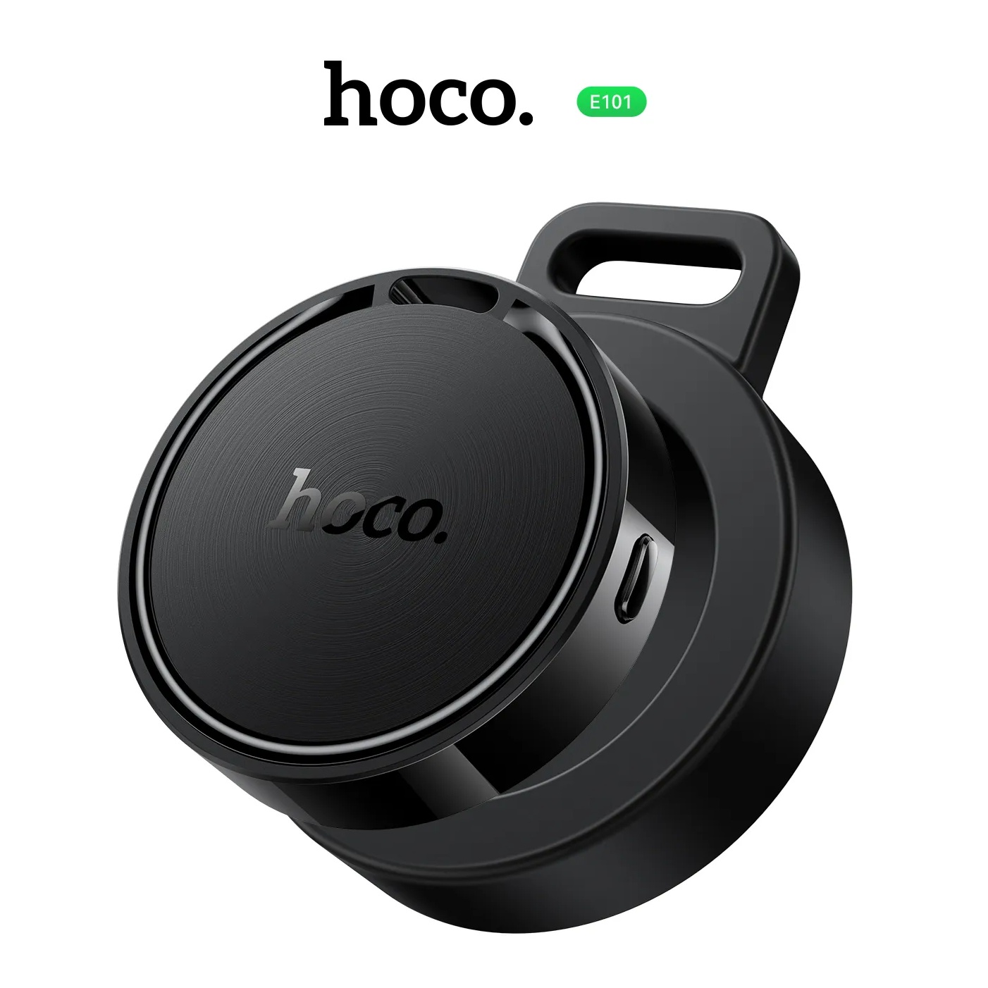 Thiết bị định vị GPS HOCO E101 dùng cho cả Android và iOS, công nghệ UWB giúp định vị chính xác hơn, chống thất lạc hành lý, xe, chìa khóa - Hàng chính hãng