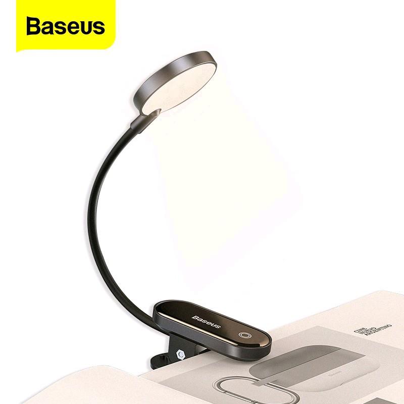 Đèn đọc sách dạng kẹp Baseus Mini Clip Lamp DGRAD-0G _ Hàng chính hãng