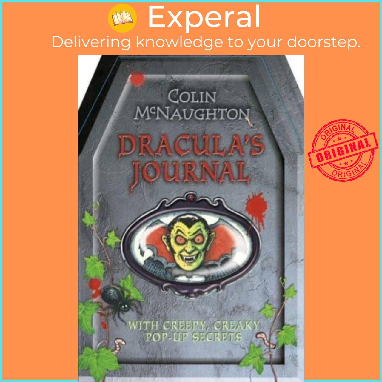 Hình ảnh Sách - Dracula's Journal by Colin McNaughton (UK edition, hardcover)