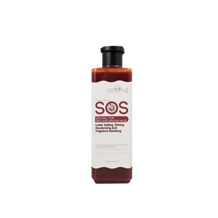 Sữa Tắm Cho Chó Mèo SOS 530ml, Sữa Tắm Chuyên Dụng Cho Thú Cưng Mượt Lông, Thơm Lâu - Hồng - Làm mượt &amp; Tạo kiểu