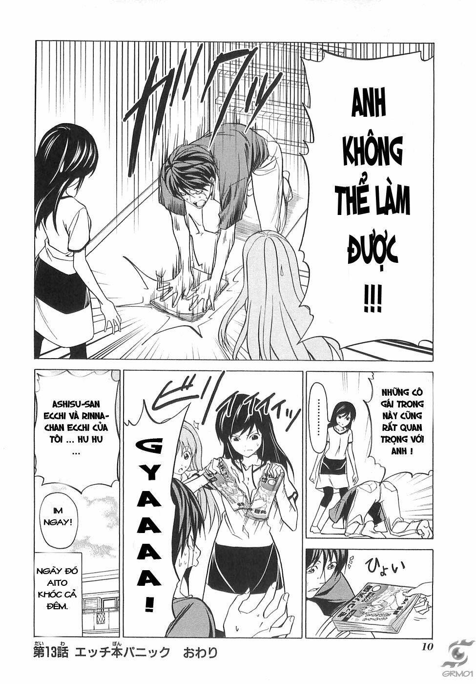 tác giả manga và cô phụ tá chapter 13 14