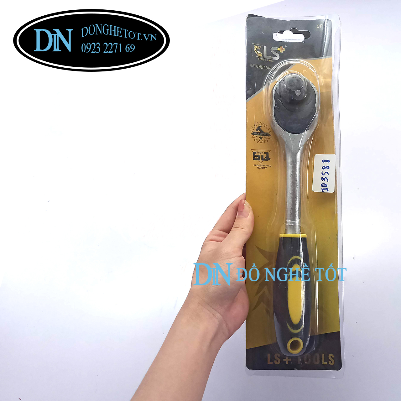 TAY VẶN tự động đảo chiều 1/2 - 250mm