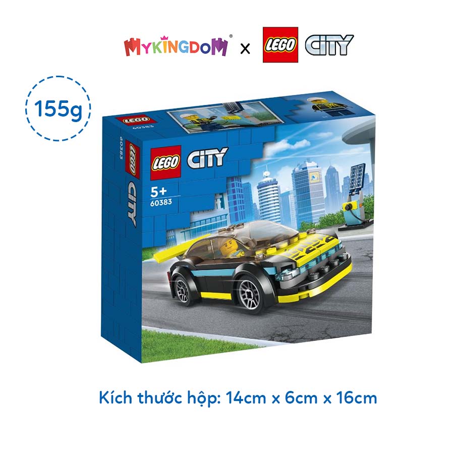 Đồ Chơi Lắp Ráp LEGO City Xe Đua Điện Thể Thao 60383 (95 chi tiết)