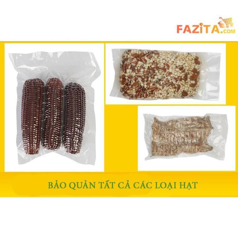 Bộ 100 túi hút chân không một mặt nhám