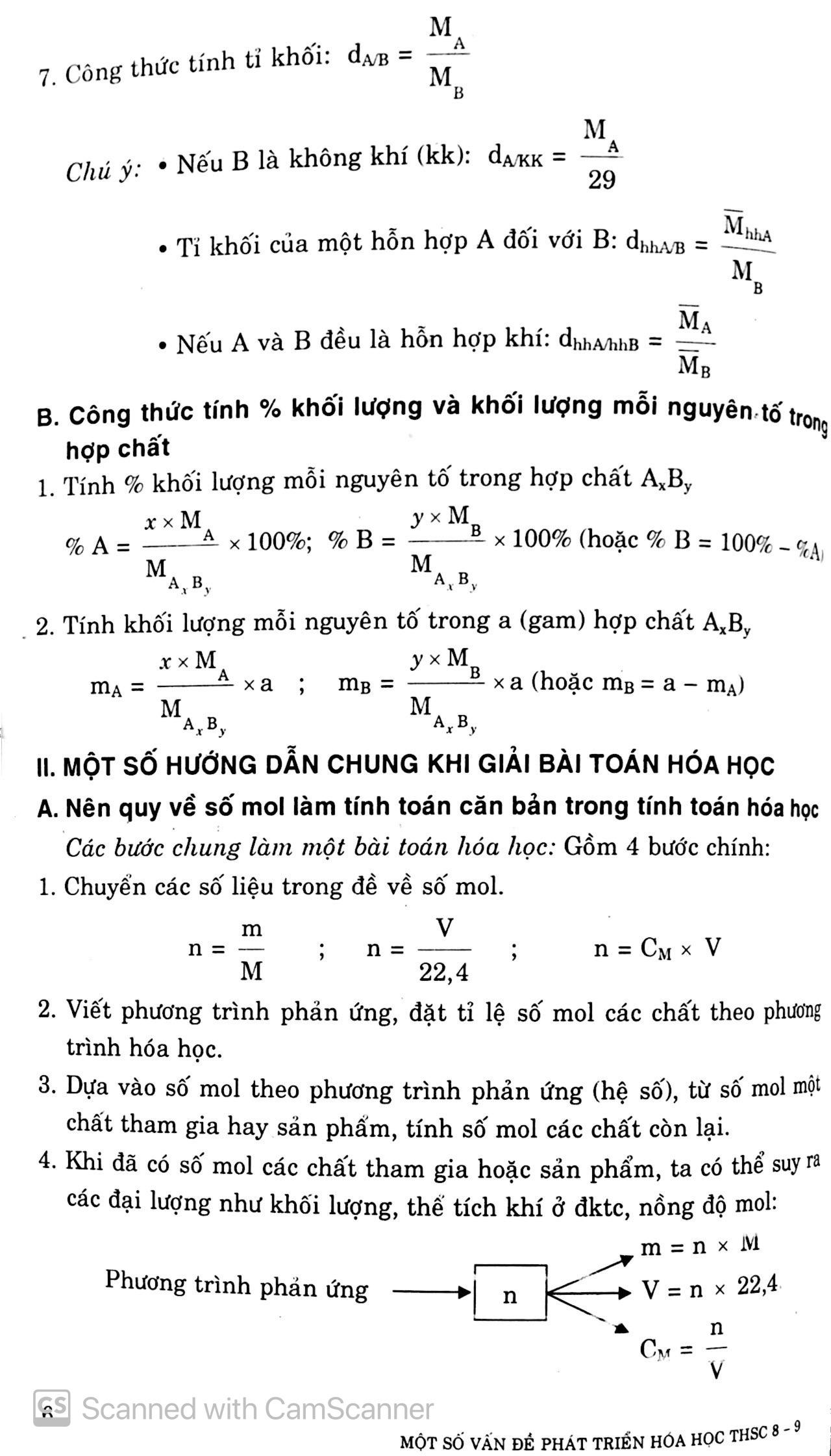 Một Số Vấn Đề Phát Triển Hóa Học Thcs 8-9 - ảnh 17
