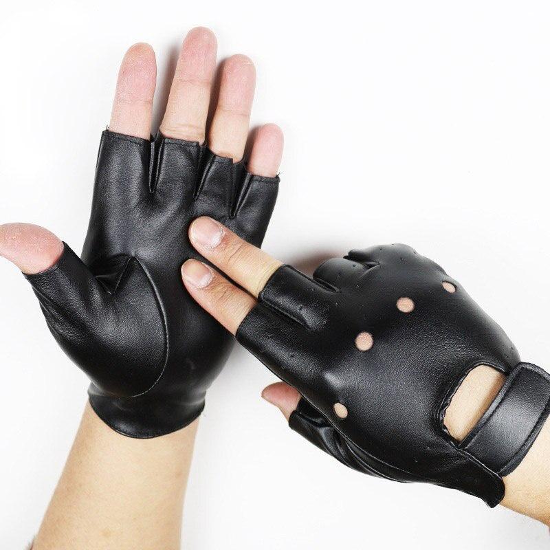 1 đôi găng tay da chiến thuật hở ngón
