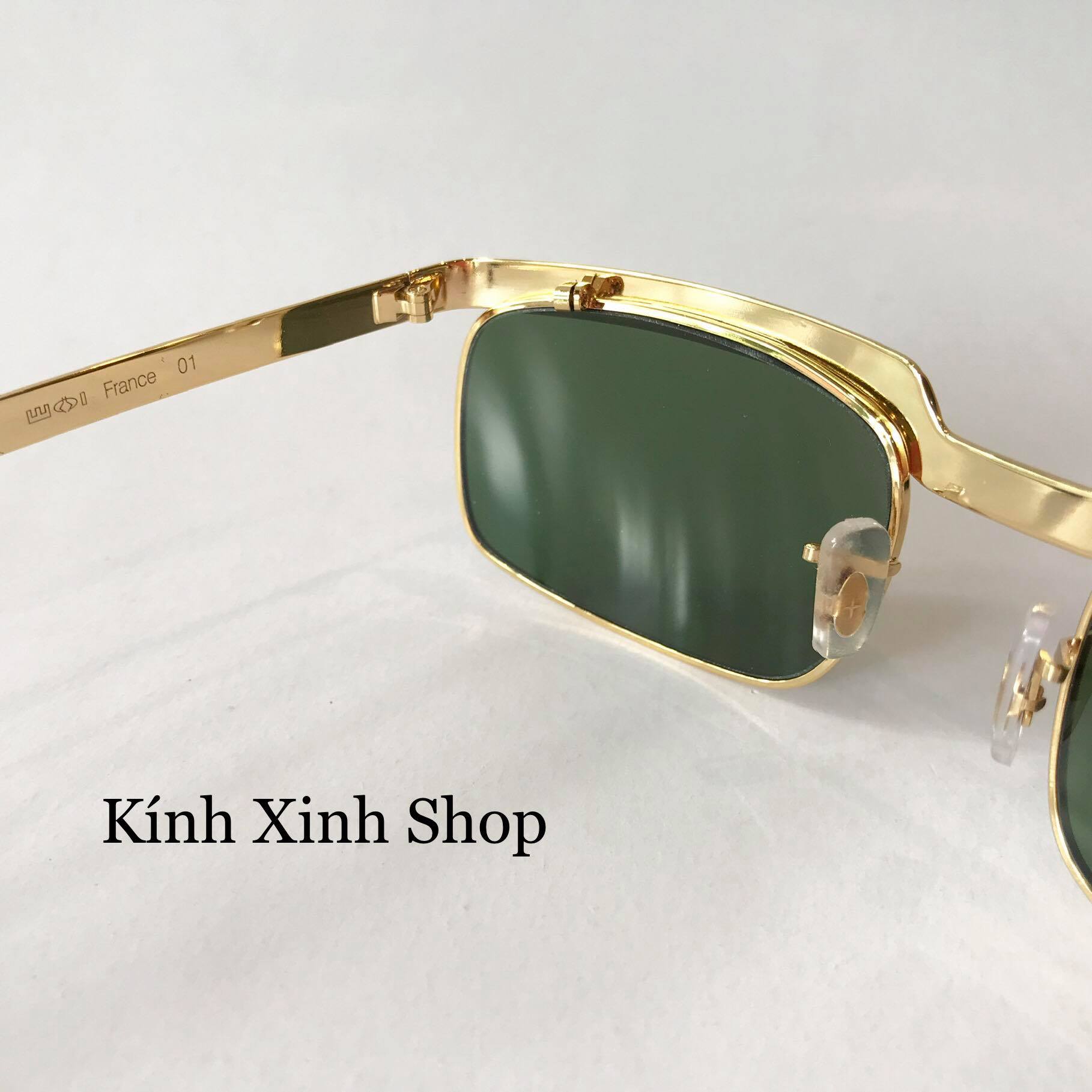 Kính râm Nam Solec 14K Tròng Thủy Tinh Fullbox Phụ Kiện Cao Cấp