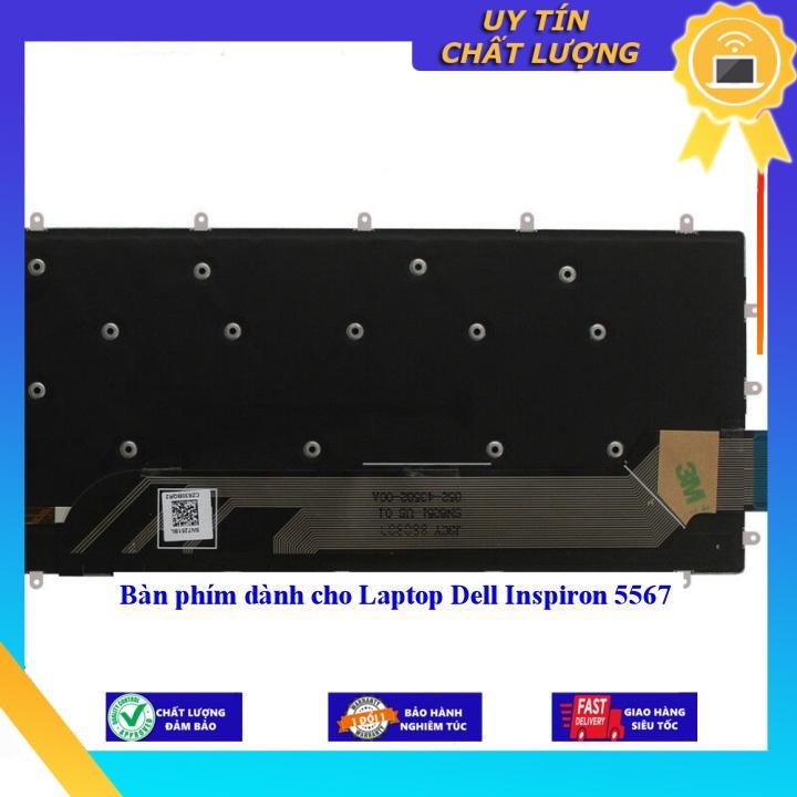 Bàn phím dùng cho Laptop Dell Inspiron 5567 - Hàng Nhập Khẩu New Seal