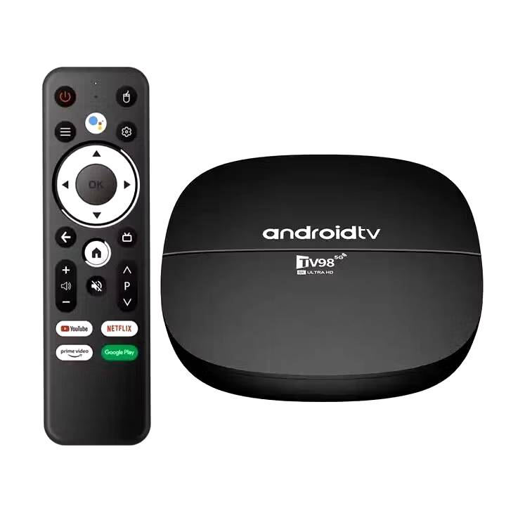 Box TV98 Pro Ram 8G+128G, Android 13.0, Bluetooth 4.1 Điều khiển giọng nói Tiếng Việt, xem 108 kênh truyền hình+Youtube, Hàng nhập khẩu