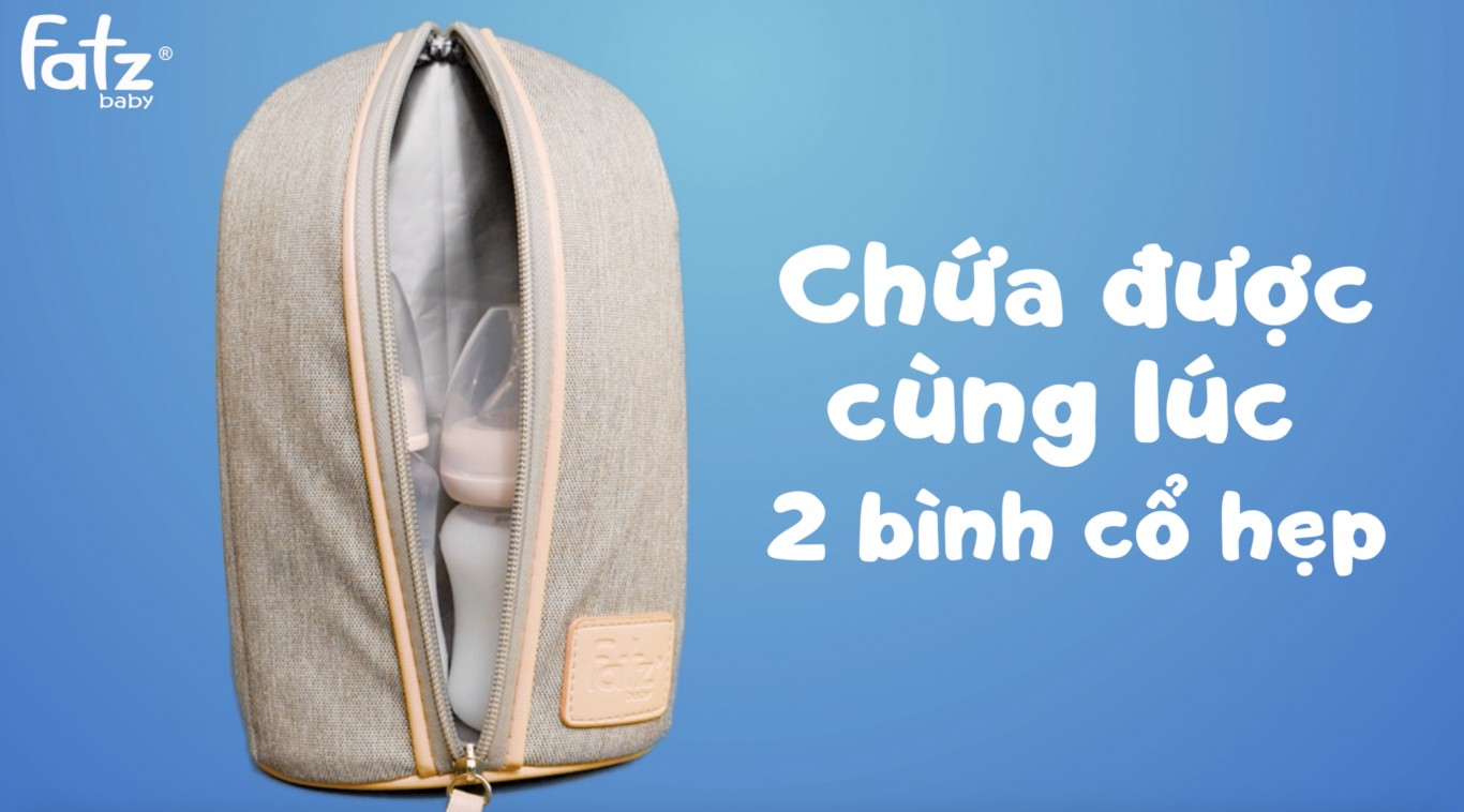 Túi giữ nhiệt bình sữa Fatzbaby – Thermo 1 – FB2015SL