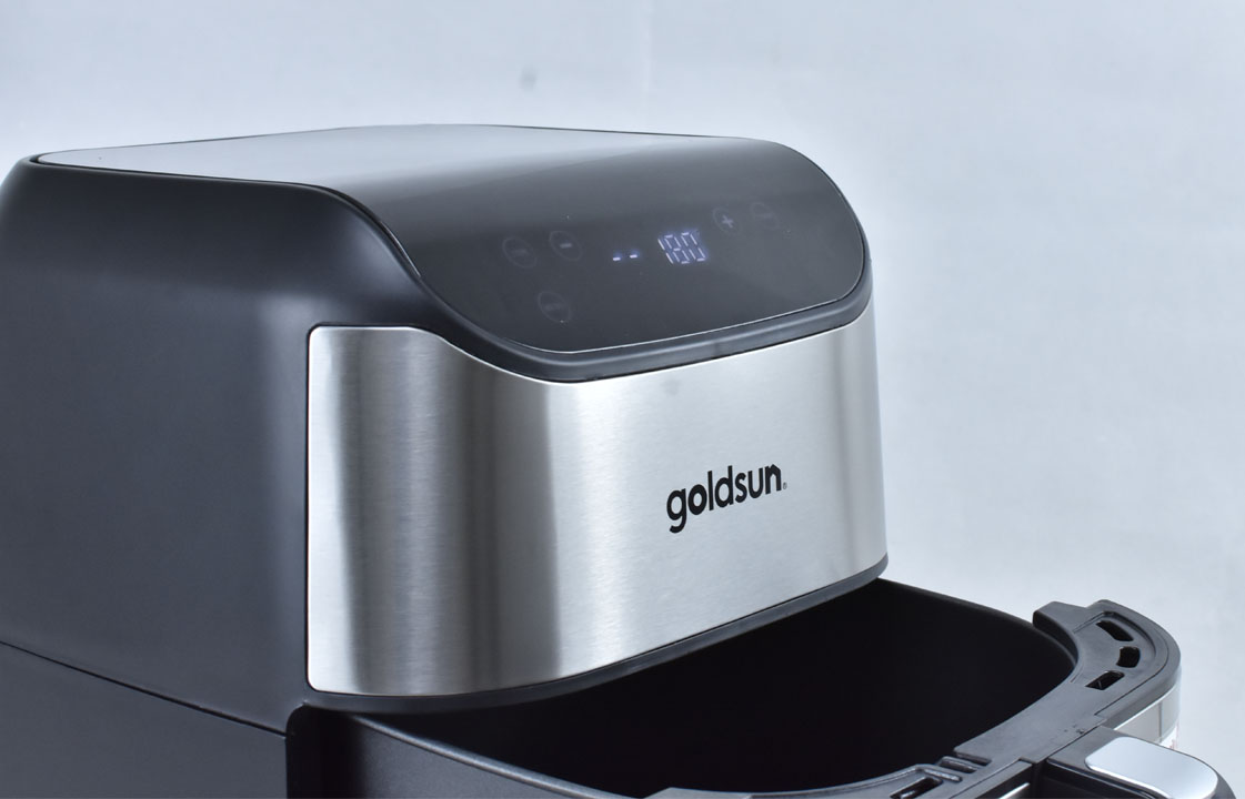 Nồi chiên không dầu điện tử Goldsun GAF5842-D dung tích 5.5L màn hình cảm ứng công nghệ Rapid Air - Hàng chính hãng Goldsun