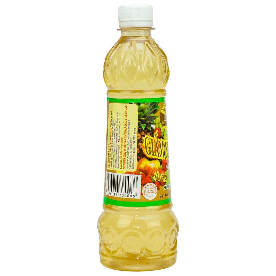 Đặc Sản Bến Tre - Giấm Hoa Quả A Tuấn Khang 500Ml - Ocop 3 Sao