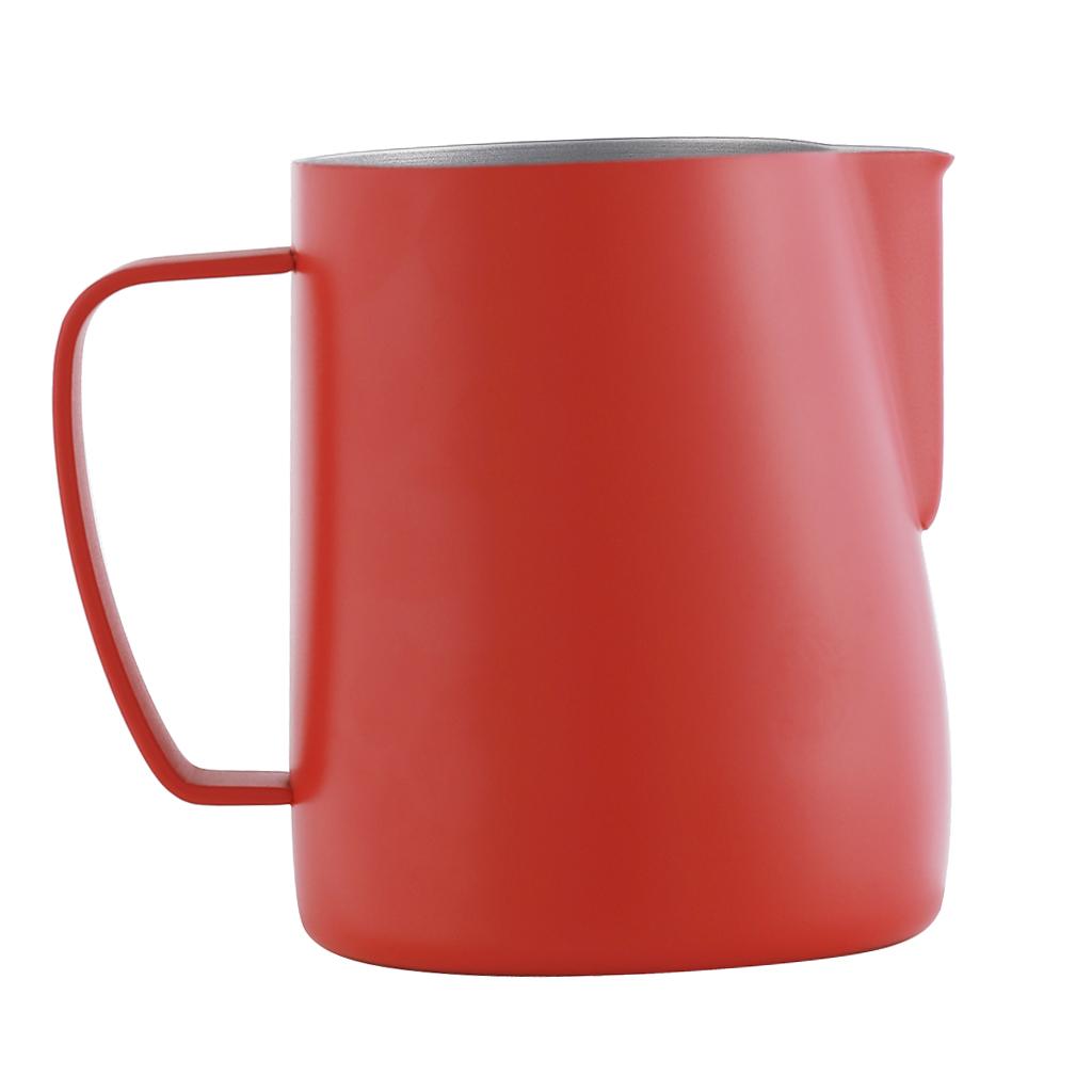 Thép Không Gỉ Cà Phê Sữa Bọt Latte Jug Bình 600ml