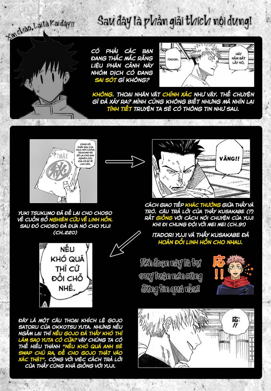jujutsu kaisen - chú thuật hồi chiến chapter 222 21