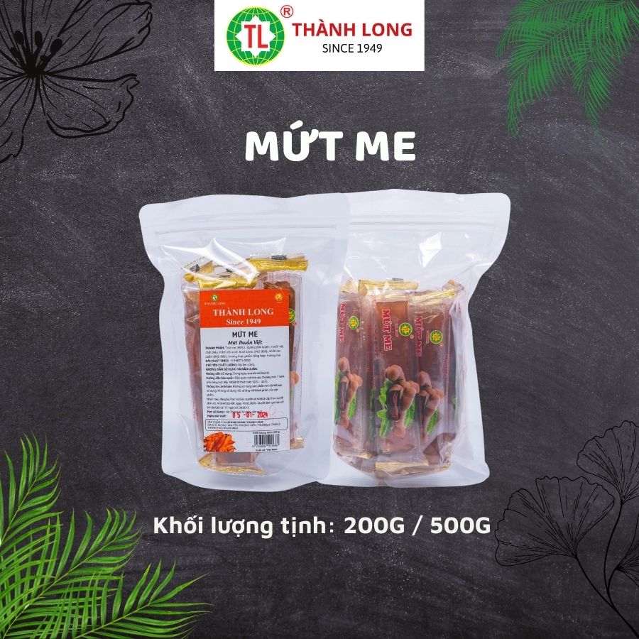 Hình ảnh MỨT ME (200G, 500G) THÀNH LONG - VIỆT NAM