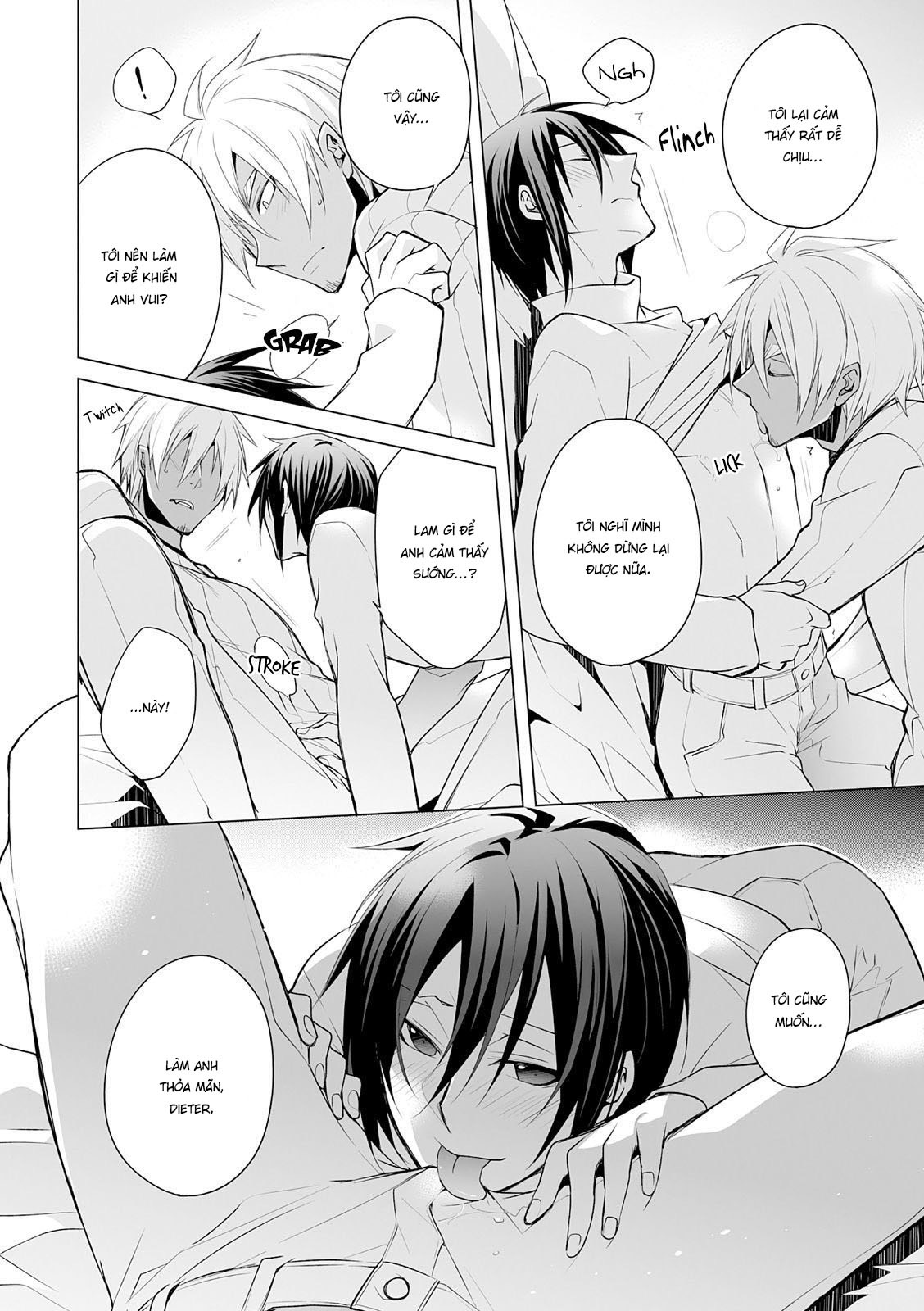 anh chàng người sói và tiểu thuyết gia lập dị chapter 5.2 7