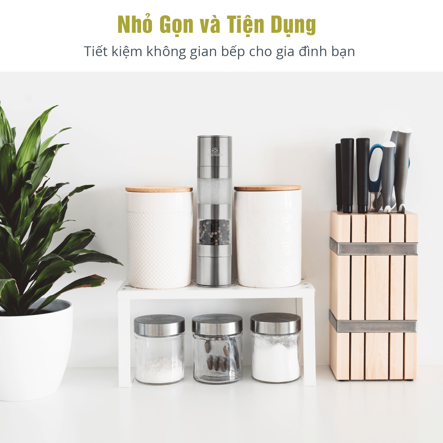 Dụng Cụ Xay Tiêu 2 trong 1 Benchusch