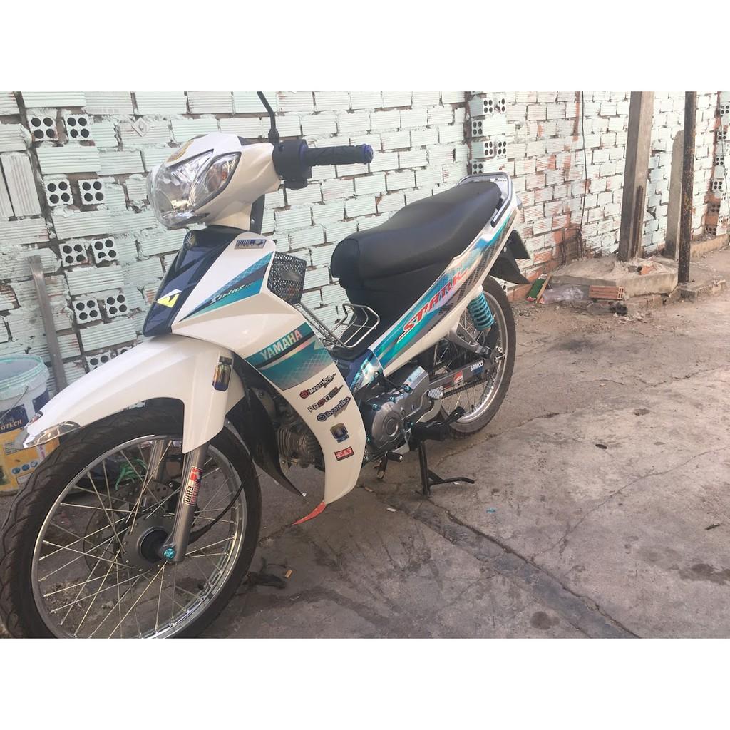 Tem sirius 110 xanh ngọc bạc crom