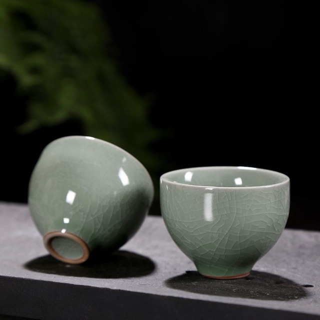 Bộ bình trà phong cách Nhật Bản chất liệu đất cao lanh và men tráng sứ TG5589