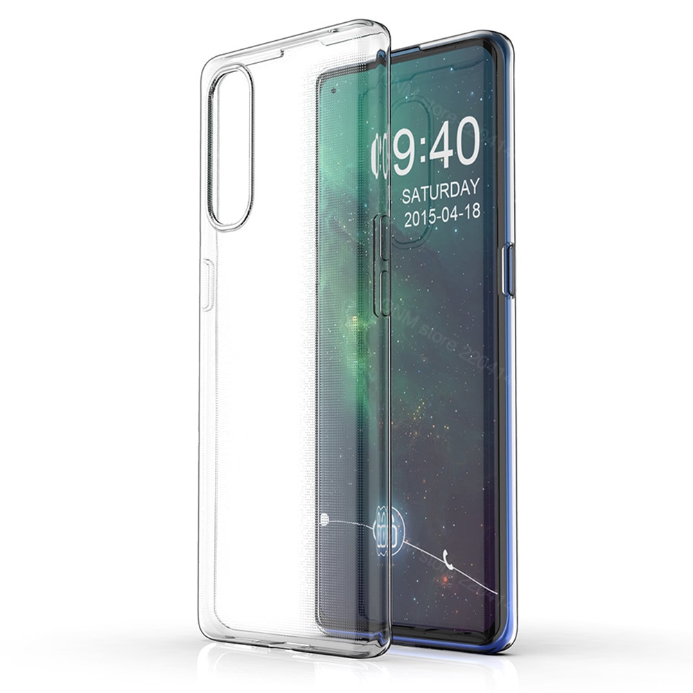 Ốp lưng dẻo silicon trong suốt cho Oppo Find X2 siêu mỏng 0.6mm, chống trầy, chống bụi