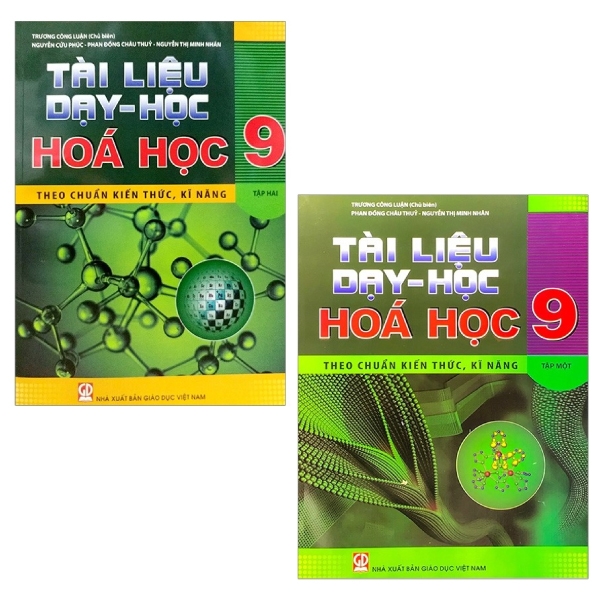 Combo Tài Liệu Dạy Và Học Hóa Học 9: Tập 1 Và 2 (Bộ 2 Tập)