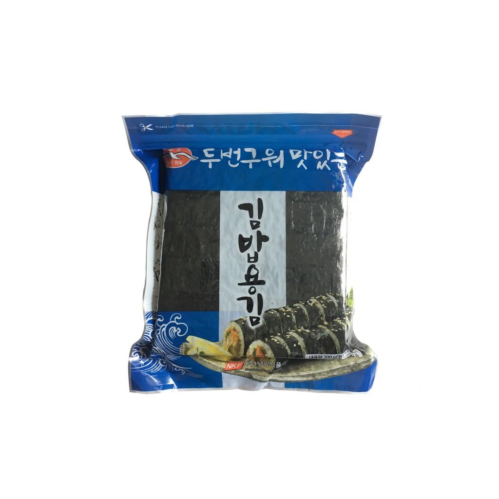 Rong biển cuộn cơm 100 lá 230g Namkwang Food- có zip miệng