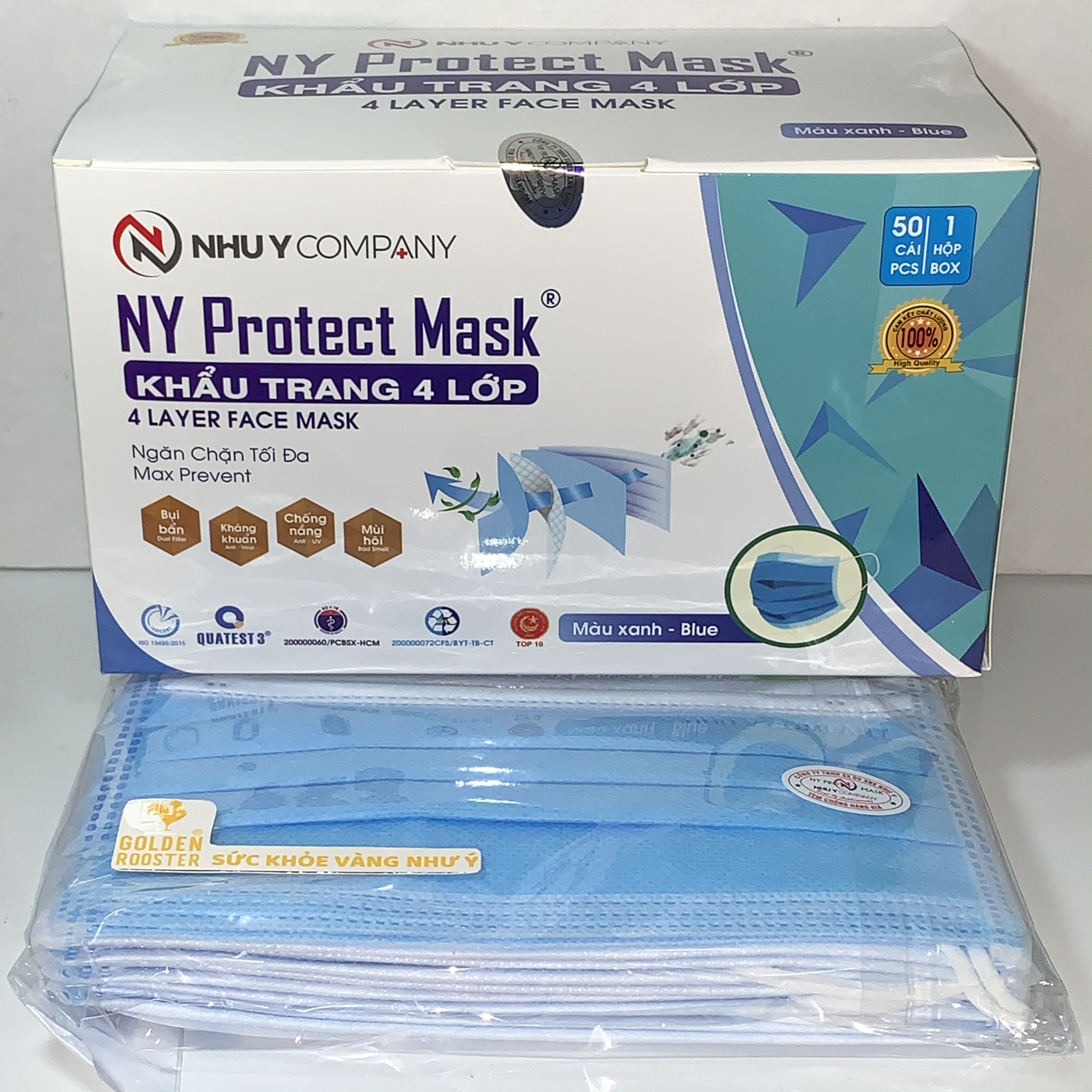 Khẩu trang 4 lớp Như Ý (NY Protect Mask)