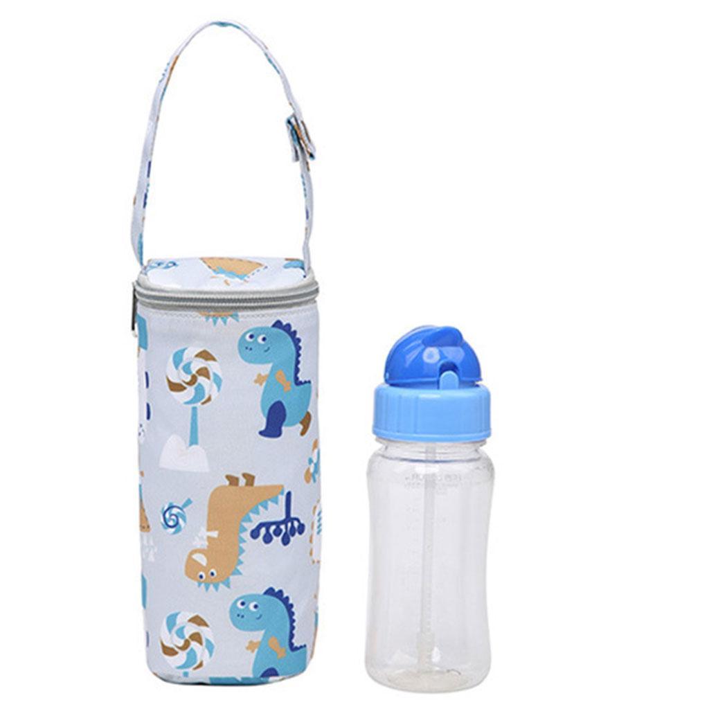 2 x Portable Insulated Baby Bottle Bag Reusable for Daycare Travel Carrier