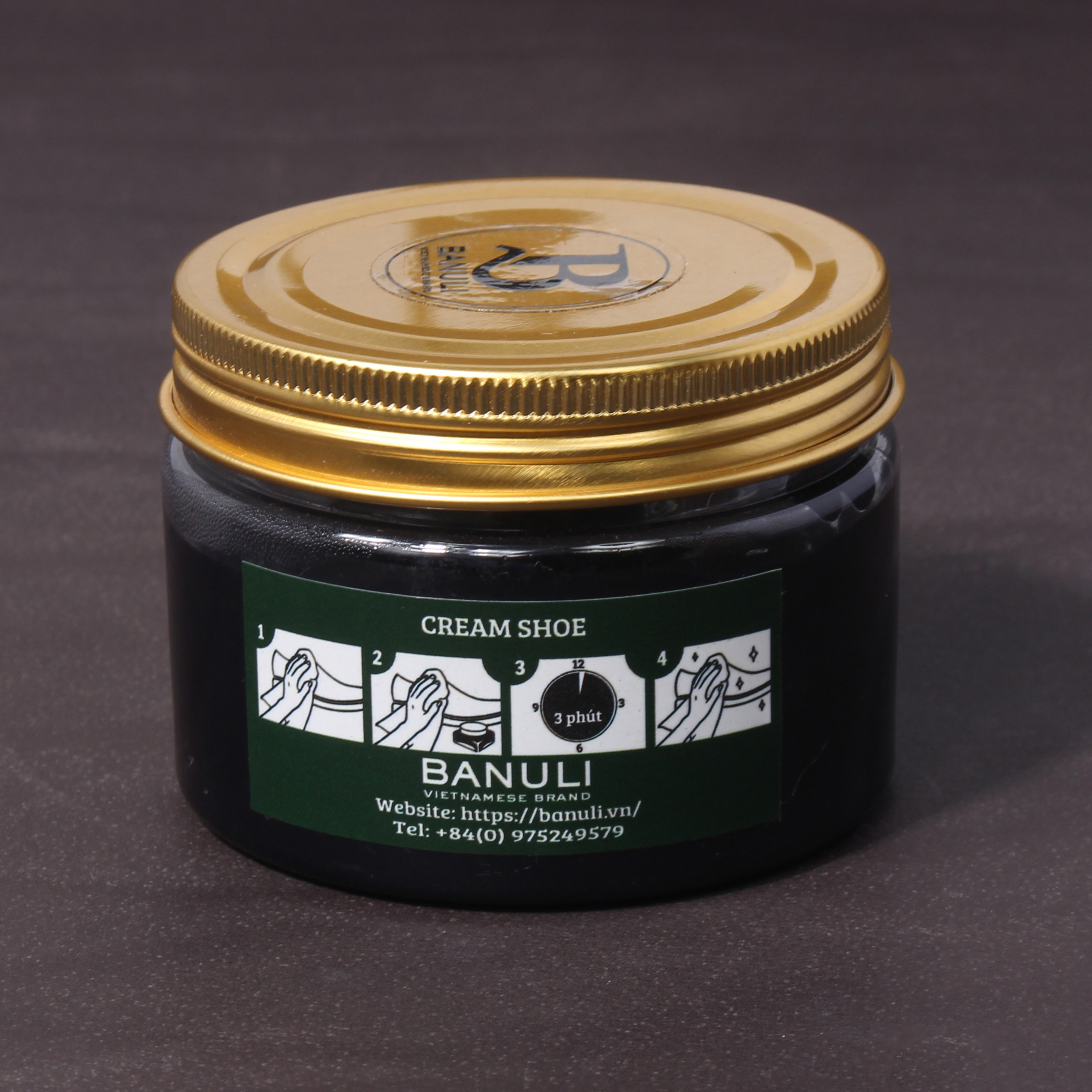 Xi Kem BANULI Nhập Khẩu Ý Dung Tích 150ML Italian Leather Cream