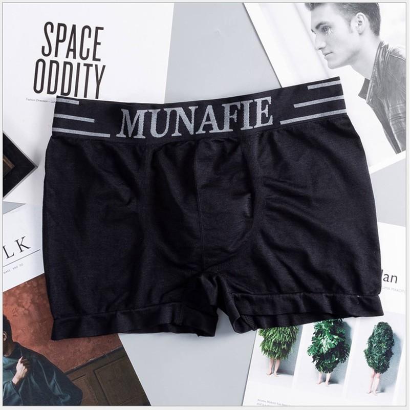 Combo 10 quần lót boxer đùi nam dệt kim Munafie 4543 Nhật Japan nam tính