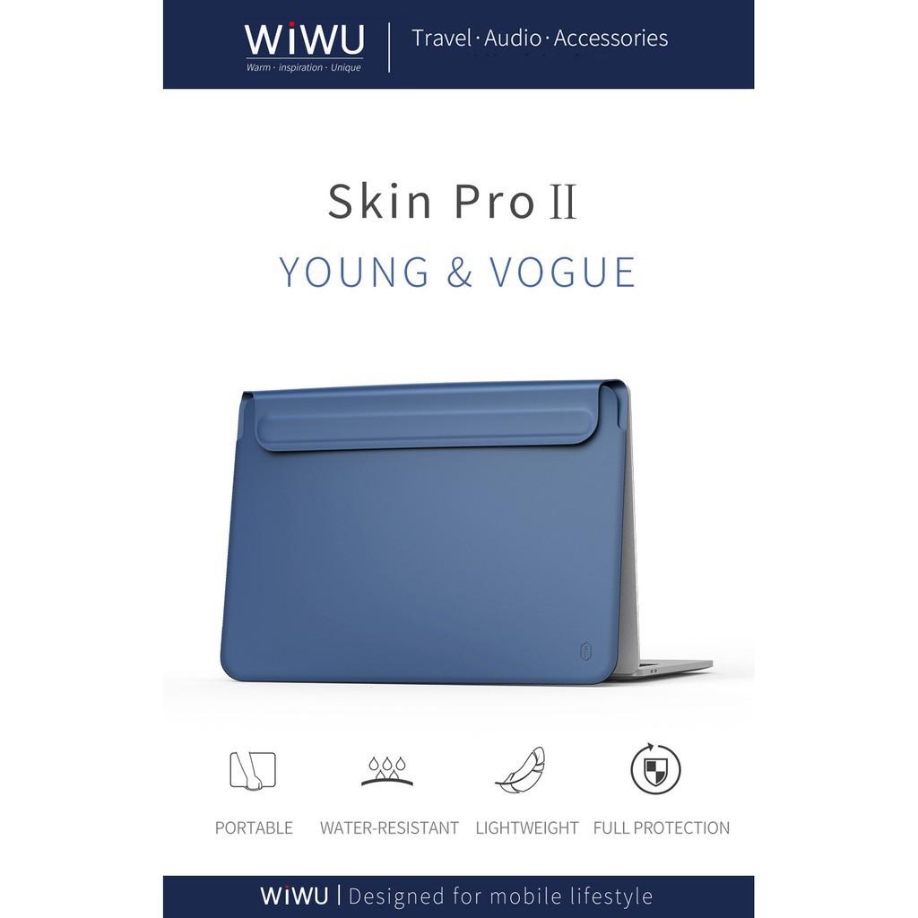 Túi da Wiwu Skin Pro II Macbook ,Surface đủ Size - 6 Màu