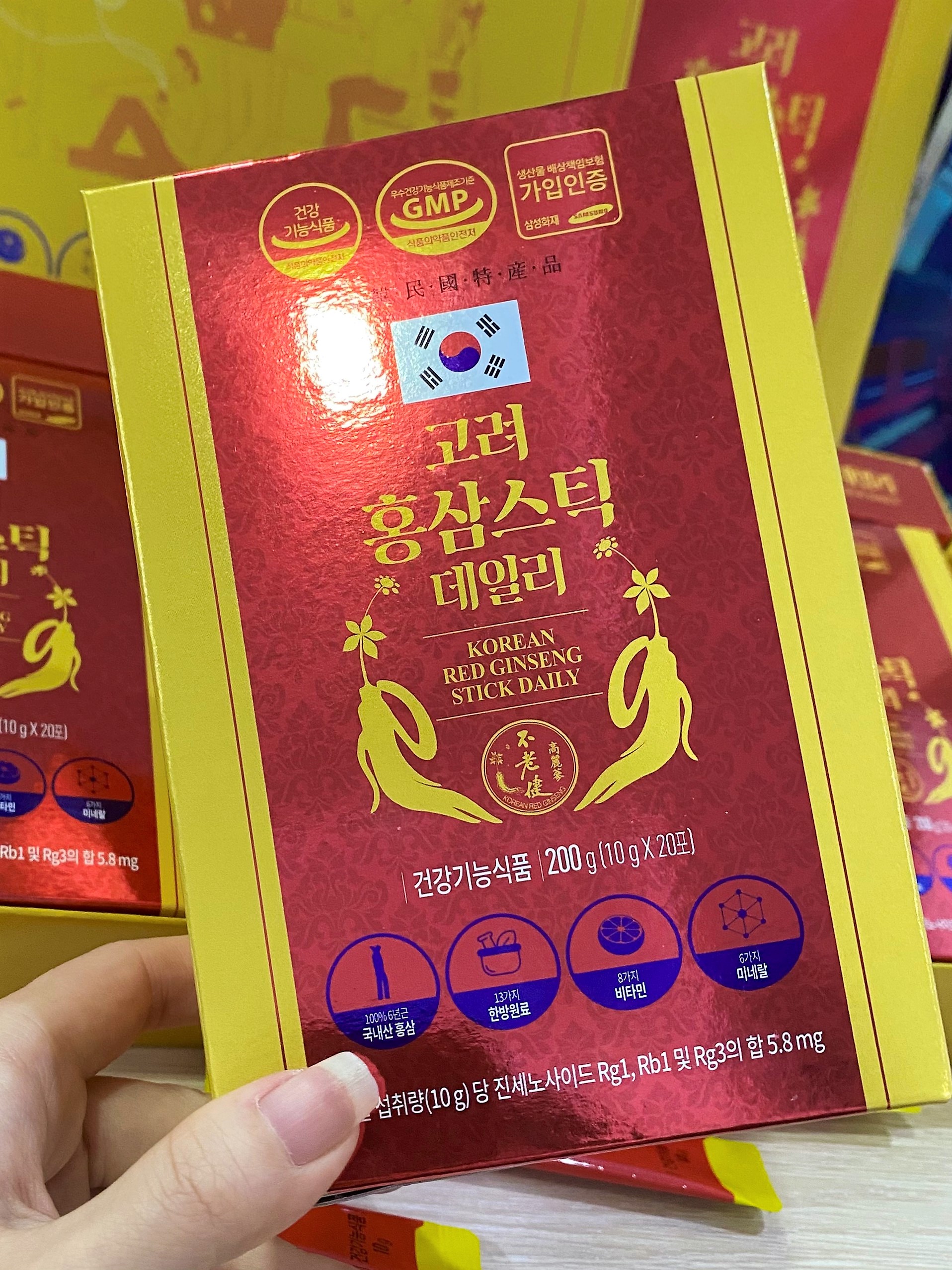 Hồng sâm Stick Daily Hàn Quốc