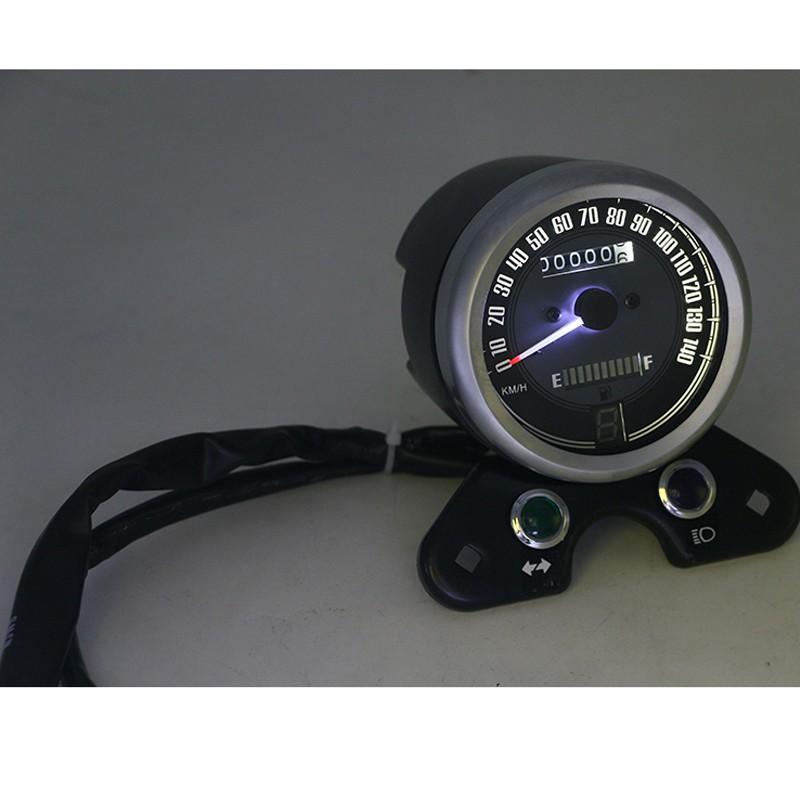 Đồng hồ đo tốc độ / quãng đường đi kèm cổng sạc USB dành cho xe mô tô Honda cg125